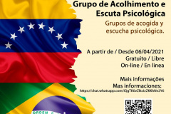 Proporcionar um ambiente de escuta acolhedor para a saúde mental de imigrantes que moram na região de Londrina. Esse é o objetivo do Grupo de Acolhimento e Escuta Psicológica, promovido pelo Departamento de Psicologia e Psicanálise, do Centro de Ciências Biológicas (CCB), em parceria com a Caritas Internacional.  -  Foto/Arte: UEL
