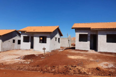 As obras de construção de casas populares para famílias carentes de Marumbi e Lunardelli, cidades da região do Vale do Ivaí, aproximam-se da metade. Os projetos contemplam a construção de 78 novas moradias nos dois municípios, em um projeto de R$ 5,3 milhões viabilizados pelo Governo do Paraná junto ao Banco Interamericano de Desenvolvimento.  -  Curitiba, 28/04/2021  -  foto: Cohapar