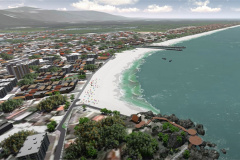 A minuta do edital de licitação das obras de recuperação da orla de Matinhos, no Litoral do Paraná, já está disponível para consulta das empresas interessadas.  -  Foto: Divulgação SEDEST