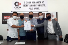 O Governo do Estado retomou a obra da maternidade do Hospital Universitário do Oeste do Paraná (HUOP), em Cascavel, paralisada há quase quatro anos.   -  Cascavel, 30/04/2021  -  Foto: SESA