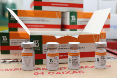 Com novo lote de 406,1 mil doses, Paraná imunizará pessoas com comorbidades e gestantes. Foto: Geraldo Bubniak/AEN