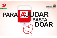 Hemepar solicita doações de sangue urgente