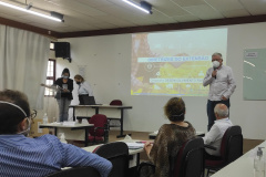 O Secretário de Agricultura e do Abastecimento, Norberto Anacleto Ortigara, deu posse aos integrantes do Comitê Técnico-Científico do IDR-Paraná (Instituto de Desenvolvimento Rural do Paraná - IAPAR-EMATER) nesta quarta-feira (12), em Londrina.  Londrina, 12/05/2021  -  Foto: IDR