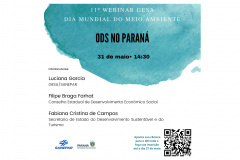 A Sanepar está promovendo o 11º. Webinar GESA, sobre os ?Objetivos do Desenvolvimento Sustentável no Paraná?, evento incluído na programação das comemorações do Estado referentes ao Dia Mundial do Meio Ambiente. O webinar é aberto ao público e ocorrerá de modo virtual no dia 31 de maio, às 14h30.  Na foto, Luciana Garcia  -  Curitiba, 20/05/2021  -  Foto: Sanepar