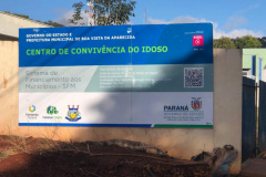 Boa Vista da Aparecida ganha Centro de Convivência do Idoso.
. Foto:SEDU