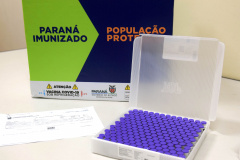 Paraná descentraliza vacinas da Pfizer e 21 municípios recebem as doses na próxima semana
Foto SESA
