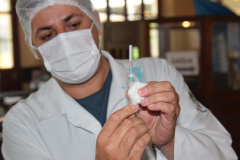 Mais de 20 mil doses de vacina contra a Covid-19 foram aplicadas neste final de semana. Foto: Américo Antonio/SESA