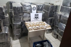 Polícia Civil do Paraná apreende 2 toneladas de maconha e milhares de munições do crime organizado. Foto:SESP