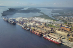 04/2019 - Porto de Paranaguá. Foto: José Fernando Ogura/ANPr