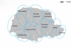 Com os objetivos de apresentar as Rotas Estratégicas em Ciência, Tecnologia e Inovação - 2040 para o Paraná e promover a construção compartilhada desta Rota no Ecossistema Regional de CT& I e Inovação Oeste, o Governo do Estado, por meio da Fundação Araucária e da Superintendência da Ciência, Tecnologia e Ensino Superior e da Federação das Indústrias do Estado do Paraná (Fiep), realizaram nesta quinta-feira (10), o Primeiro Painel das Rotas Estratégicas