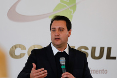 Governador Carlos Massa Ratinho Junior participa da reunião do Codesul - Porto Alegre, 15/06/2021 - Foto: Jonathan Campos/AEN