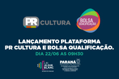 O governador Carlos Massa Ratinho Junior lança nesta terça-feira (22) duas grandes ações culturais. A primeira é o Paraná Cultura, uma plataforma multimídia criada pela Secretaria de Estado da Comunicação Social e da Cultura para dar vez e voz à produção cultural paranaense.  -  Curitiba, 22/06/2021  -  Foto/Arte: SECC