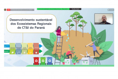 Estado e Fiep concluem primeiro ciclo das Rotas Estratégicas de CT&I
Projeto visa que toda estrutura que Ciência, Tecnologia e Inovação atue de forma integrada e seja melhor utilizada. O primeiro ciclo de eventos discutiu o avanço das ações no Norte, Litoral e RMC. Foto: Fundação Araucária