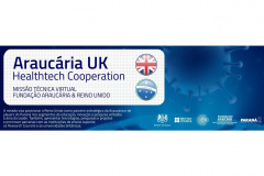 O Governo do Estado do Paraná, por meio da Fundação Araucária (FA), com o apoio da Superintendência Geral da Ciência, Tecnologia e Ensino Superior (Seti) e a Embaixada Britânica realizou, nesta segunda-feira (28), a solenidade de abertura da Missão Técnica Virtual Araucária e UK: Healthtech Cooperation.  -  Curitiba, 28/06/2021  -  Foto: Fundação Araucária