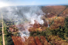 Nos primeiros quatro meses de 2021, o Corpo de Bombeiros do Paraná registrou 2.760 casos de incêndios em vegetação nativa ou plantação, 1.181 a menos que no primeiro quadrimestre de 2020, representando uma queda de 30%.  -  Curitiba, 05/07/2021  -  Foto: SESP-PR