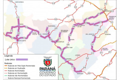 Nova etapa da licitação dos 307 km da região Noroeste