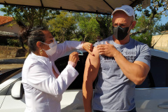 Paraná já aplicou mais de 6 milhões de vacinas contra Covid-19. Foto:SESA
