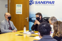 Sanepar e Invest Paraná vão estimular o desenvolvimento de agricultores da Bacia do Rio Miringuava
Foto: Sanepar