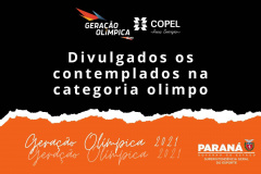 Geração Olímpica divulga os contemplados nas categorias Olimpo e Internacional  -  Foto: Paraná Esporte