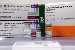 Vacinas CoronaVac, AstraZeneca e Pfizer. Foto:Américo Antonio/SESA  -  