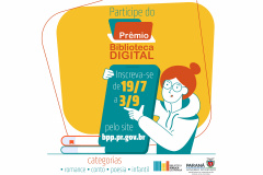 Inscrições abertas para o Prêmio Biblioteca Digital 2021   -  Foto: Biblioteca Pública do Paraná