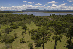 Parque das Nascentes, na Barragem do Iraí, que vai receber ações ambientais
Foto: Sanepar