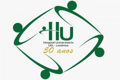 Ao completar 50 anos, HU/UEL ganha novo logotipo e selo comemorativo. Imagem: UEL