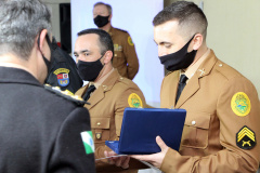 192 policiais militares concluem Curso de Sargentos 2021. Foto: PMPR