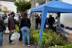 
Cerca de 300 famílias de Bandeirantes recebem doações arrecadadas pelo IAT Foto: IAT