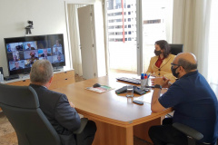 O secretário da Fazenda, Renê Oliveira Garcia Junior, empossou nesta terça-feira (10), durante reunião online, os novos integrantes do Conselho de Contribuintes e Recursos Fiscais (CCRF) para o mandato de um ano.  -  Curitiba, 11/08/2021  -  Foto: SEFA