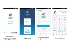 Já está disponível na Google Play (para sistema Android) e na Apple Store (iOS) a nova versão do aplicativo Escola Paraná para alunos e pais ou responsáveis. Lançado em 2017, o aplicativo é gratuito e permite o acompanhamento do dia a dia da escola. É possível consultar, por exemplo, a grade com horários de aulas, professores do dia, notas parciais e consolidadas, tela de avisos e agenda com  -  Curitiba, 19/08/2021  -  Foto: SEED