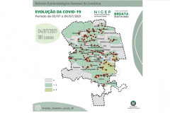Projeto de extensão da UEL cataloga dados da Covid-19 na 17 Regional da Saúde. Foto: UEL