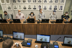 Comissão federal produziu relatório que será usado para melhorias e evolução de todos os sistemas de vigilâncias aplicados pela Portos do Paraná. - Foto:  de Claudio Neves/Portos do Paraná