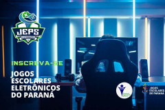Prorrogadas as inscrições dos Jogos Escolares Eletrônicos. Foto: Paraná Esporte