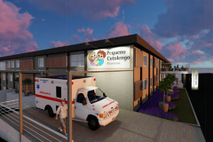Com o objetivo de oferecer uma nova opção para tratamentos prolongados a pacientes que necessitam de reabilitação, a implantação da Unidade Hospital São Luis Orione é um dos importantes projetos liderados pelo Pequeno Cotolengo. -  Curitiba, 01/09/2021  -  Foto: BRDE