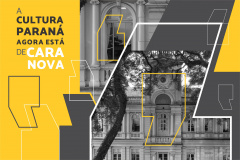 A Secretaria da Comunicação Social e da Cultura apresenta a nova marca da Superintendência-Geral da Cultura. A logomarca, o sinal gráfico de aspas, será incorporada às redes sociais, ao site da SECC e como elemento visual de assinatura das instituições de Cultura do Estado. -  Curitiba, 02/09/2021  -  Foto: Raquel Cristina Dzierva/SECC