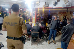 Noite do feriado de 7 de Setembro é marcada por aglomerações em bares da Capital
. Foto:SESP