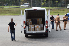 Paraná recebe mais 303 mil vacinas contra a Covid-19 para primeira dose. Foto: Américo Antonio/SESA