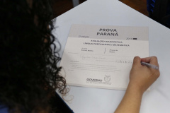 Avaliação diagnóstica da educação, Prova Paraná será retomada nesta semana. Foto: José Fernando Ogura/AEN