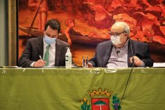  governador Carlos Massa Ratinho Junior e o prefeito de Curitiba, Rafael Greca, assinaram, nesta quarta-feira (15), o Decreto Municipal 1.172/2021 que cria a Reserva Hídrica do Futuro – área que receberá ações para melhorar a segurança hídrica da região.  15/09/2021  -  Foto: José Fernando Ogura/AEN