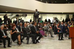 O governo federal anunciou nesta quarta-feira (15) mudanças nas diretrizes do programa Casa Verde e Amarela que deverão facilitar a aquisição de casa própria pela população de todo o País e em especial do Paraná, que possui a maior parceria vigente em habitação com a União. O evento em que foram apresentados os detalhes foi realizado em Brasília e teve a participação do vice-governador Darci Piana e do diretor-presidente da Cohapar, Jorge Lange. Foto: Camila Tonett