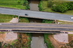 Ponte do rio Iguaçu é liberada em São José dos Pinhais. Foto: COMEC