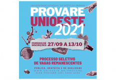 Provare: Unioeste abre inscrições para vagas remanescentes  -  Foto: Unioeste
