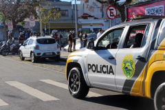 AIFU fecha 12 pontos comerciais e aplica mais de meio milhão em multas durante operação na Capital  -  Curitiba, 27/09/2021  -  Foto: Soldado Ismael Ponchio