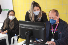 Secretaria de Justiça, Família e Trabalho faz 1.630 atendimentos no retomo das ações do Programa Paraná Cidadão em Balsa Nova. Foto: SEJUF