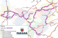 O Departamento de Estradas de Rodagem do Paraná (DER/PR) publicou em diário oficial a homologação da licitação para realizar serviços de conservação e manutenção em 307,56 quilômetros de rodovias na região Noroeste do Estado. -  Curitiba, 28/09/2021  -  Foto: DER