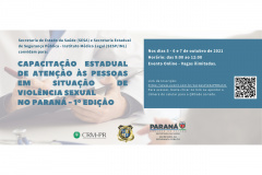 Governo promove capacitação para atenção às vítimas de violência sexual.
