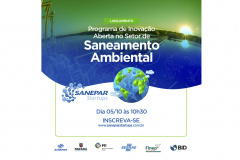 Sanepar libera R$ 1,5 milhão para startups  -  Foto/Arte: Sanepar