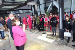 Secretaria de Justiça, Família e Trabalho lança oficialmente Outubro Rosa 2021  -  Curitiba, 05/10/2021  -  Foto: SEJUF