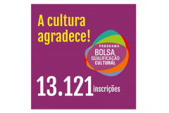 Programa de Bolsa Qualificação Cultural supera expectativas e chega a mais de 13 mil inscrições -  Foto/Arte: SECC